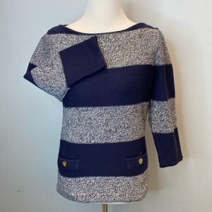 Tory Burch striped knit sweater